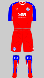 aldershot town 2010-11 home kit