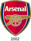 arsenal crest 2002