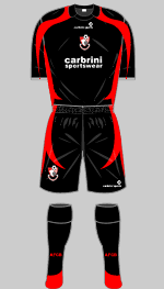 afc bournemouth 2009-10 away kit