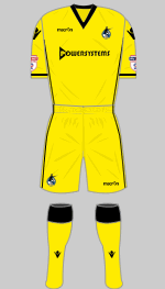 bristol rovers 2016-17 change kit