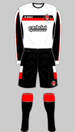 charlton athletic 2008-09 away kit