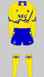 everton 1990 change kit