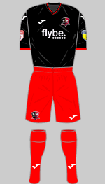 exeter city 2019-20 3rd kit