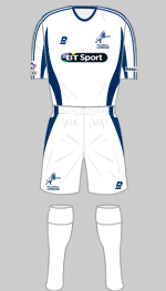 millwall lionesses 2014 change kit