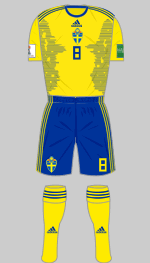 sweden 2019 WWC 1st kit