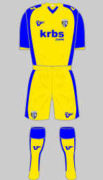 gillingham fc 2009-10 away kit