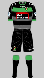 glentoran 2017-18 change kit