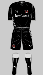 leyton orient 2009-2010 away kit