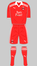 leyton orient fc 2011-12 home kit