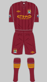 manchester city fc 2012-13 away kit