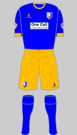 mansfield town fc 2013-14 away kit