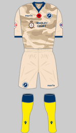 millwall 2014 camouflage kit