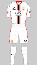 MK Dons 2013-14 home kit