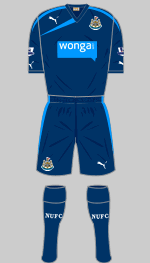 newcastle united 2013-14 away strip