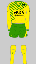 norwich city 1990-92