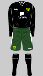 norwich city 2008-09 away kit variant