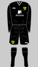 norwich city away kit 2008-09