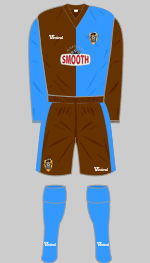 notts county 2008-09 away kit