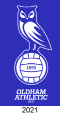 oldham athletic 2021 crest