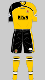 annan athletic 2013-14 home kit