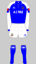 cove rangers 1992-93