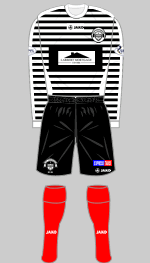 east stirlingshire fc 2013-14 home kit