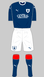 falkirk fc 2010-12 home kit