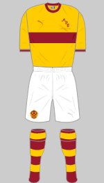 motherwell fc 125th anniversary kit 2011