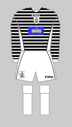 queens park 2007-08 home kit