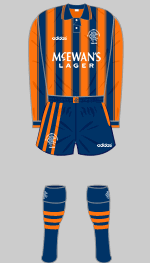 rangers 1993 change kit