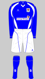 st johnstone 2008-09 home kit