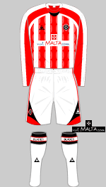 sheffield united 2008-09 alternate kit