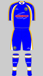 shrewsbury town 2009-10 home kit