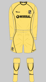 tranmere rovers 2007-08 third kit