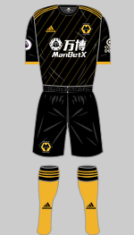 wolves 2019-20 2nd kit