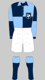 wycombe wanderers 1946-47 kit