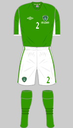 republic of ireland 2012-13 home kit