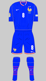 france euro 24 blue kit