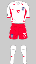 south korea 2002 world cup change kit