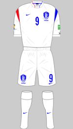 south korea 2014 world cup change kit