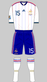 france world cup 2010 change strip